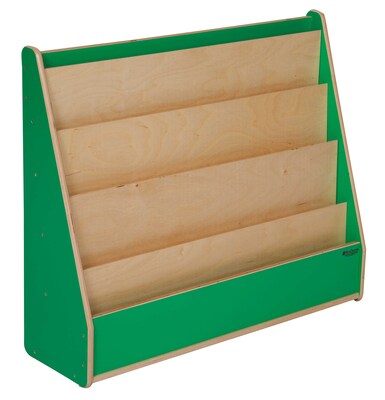 Wood Designs™ Literacy 29(H) Plywood Book Display Stand, Green Apple
