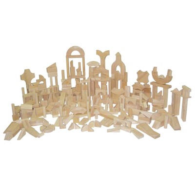 Wood Designs™ Hardwood Classroom Block Set, 372 Pieces