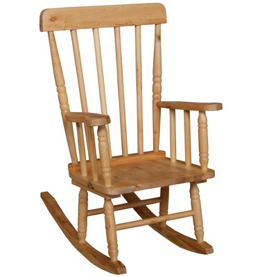 Wood Designs™ 10(H) Hardwood Childs Rugged Rocker