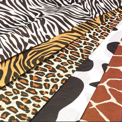 Hygloss® 20 x 30 Animal Print Tissue Paper, 60/Pack