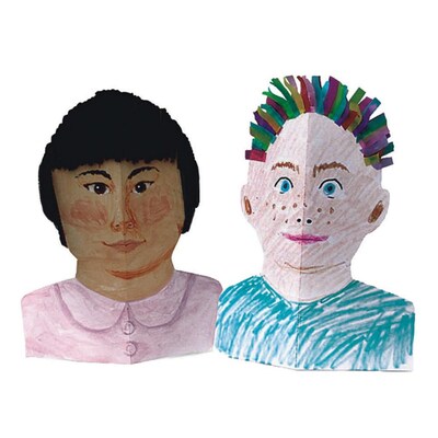 Roylco® 6 1/4 x 9 Card Stock Stand Up Self Portrait