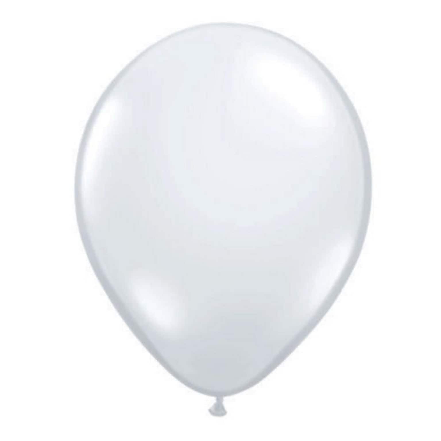 Qualatex® 11 Jeweltone Balloon, Diamond Clear, 100/Pack