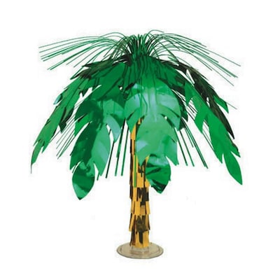 S&S® 18 Foil Palm Tree Centerpiece, 6/Pack