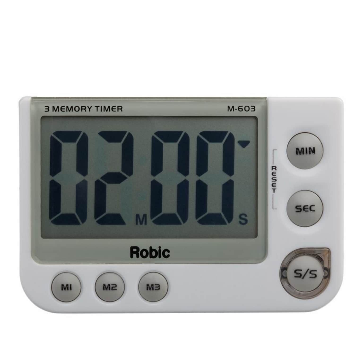 Robic® Deluxe Countdown Timer; White
