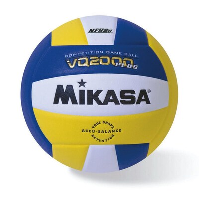 Mikasa® Premier Series Indoor Competition Volleyball, Royal/Gold