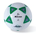 Mikasa® Varsity Series Soft Soccer Ball, Size 4, Green/Blue/White