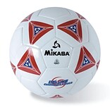 Mikasa® Varsity Series Soft Soccer Ball, Size 5, Red/Blue/White