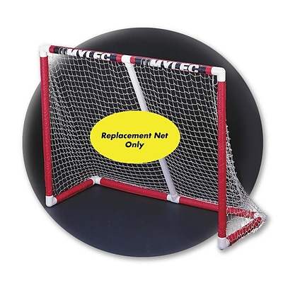 S&S® 54 x 44 x 24 Hockey Goal Replacement Net, Red/White
