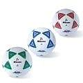 Mikasa® Varsity Series Soft Soccer Ball, Size 5, Green/Blue/White