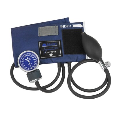 Briggs Healthcare Series Aneroid Sphygmomanometer, Child Blue