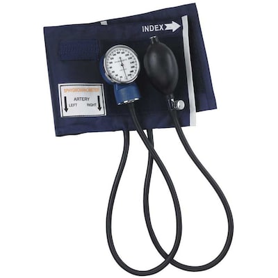 Briggs Healthcare Aneroid Sphygmomanometer With Blue Nylon Cuff