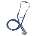 Briggs Healthcare Rappaport Type Stethoscope, Adult, 22, Blue (10-419-010)