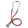 Briggs Healthcare Rappaport Type Stethoscope, Adult, 22, Red (10-419-080)