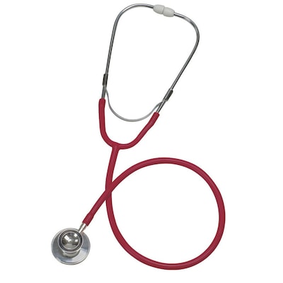 Briggs Healthcare Stethoscope, Adult, Burgundy (10-426-070)