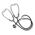 Briggs Healthcare Training Stethoscope, 24, Black (10-446-020)