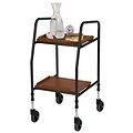 Briggs Healthcare  Food Trolley Black & Laminate