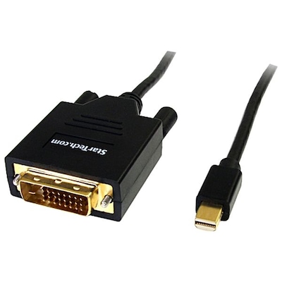 Startech 6 Mini DisplayPort to DVI Cable; Black