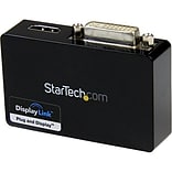 Startech USB 3.0 to HDMI/DVI Dual Monitor External Video Card Adapter; Black