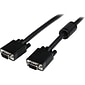 Startech 25' HD15M to HD15M Coax High Resolution Monitor VGA Cable; Black