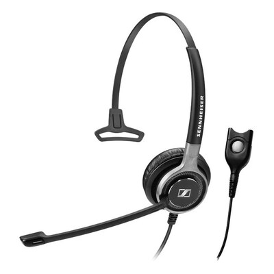 Sennheiser Century SC 630 Premium Mono Headset With Microphone; Black/Silver