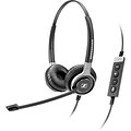Sennheiser Century SC 660 USB CTRL Stereo Headset With Microphone; Black/Silver