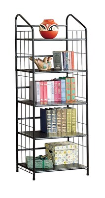 COASTER Bookcase Metal Home office/Storage Black