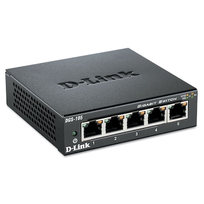 5-Port Gigabit Ethernet Switch, Unmanaged