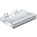 Azar Displays 12 Compartment Pusher Tray Acrylic Cosmetic Counter Display, 2/Pk