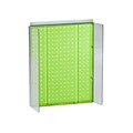 Azar Displays 16 x 20.25 Pegboard Powerwing Display Green