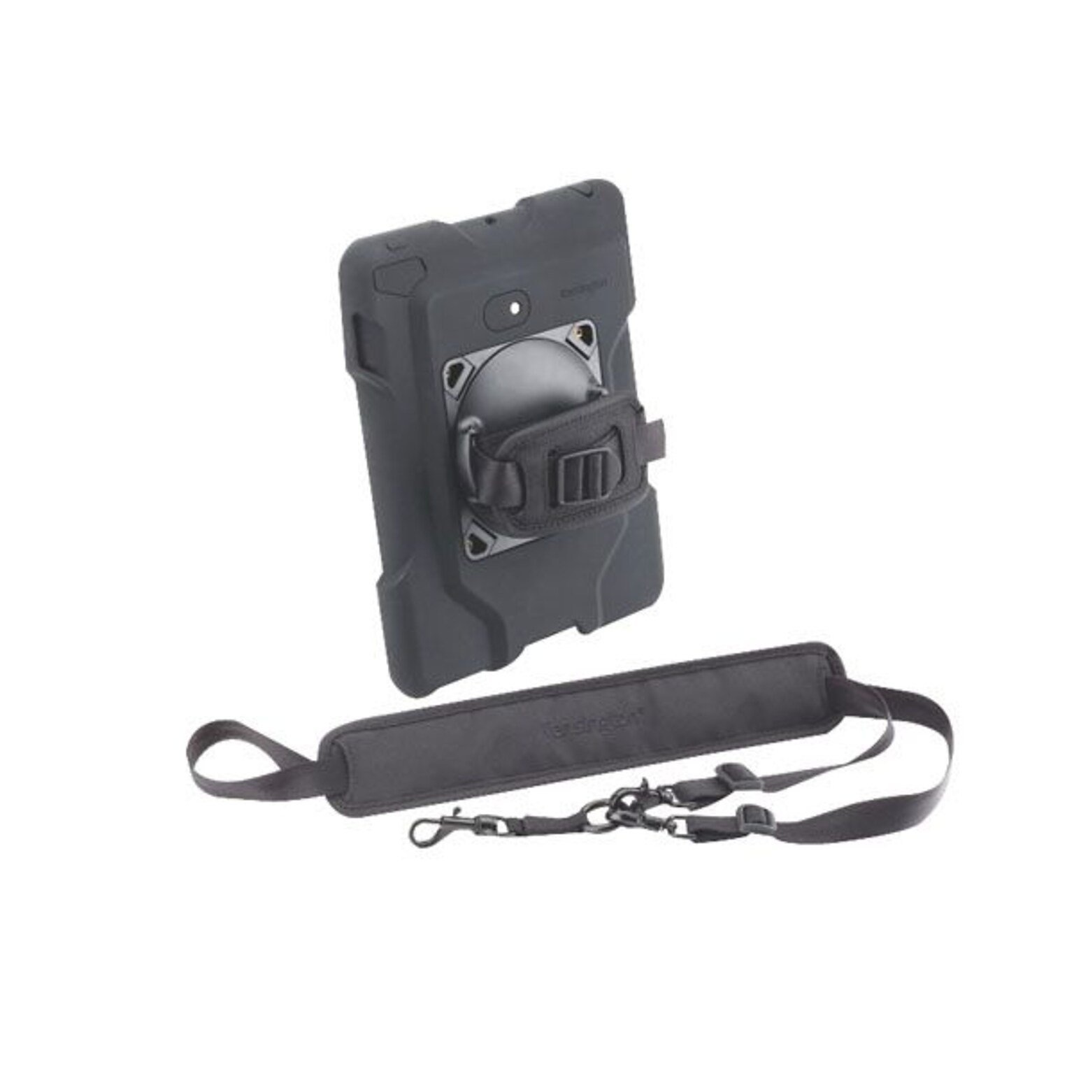 Kensington® Rotating Hand Shoulder Strap For SecureBack M™ Series iPad; Black
