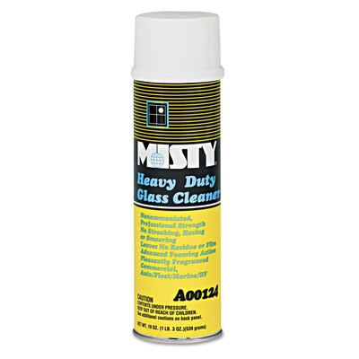 Misty Heavy-Duty Glass Cleaner Citrus Scent, 12/PK