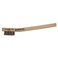 Anchor Brand® Curved Wood Handle SS Bristle Standard Hand Tied Utility Brush