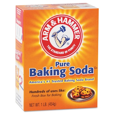 Arm & Hammer Baking Soda, 16 oz., 24 Boxes/Carton (CDC3320084104)