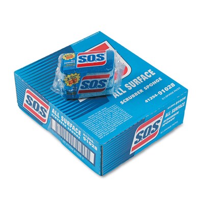 S.O.S. All-Surface Scrub Sponge  Dark Blue