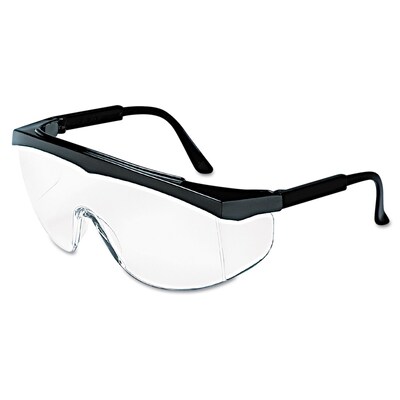 MCR Safety Glasses Stratos® Spectacles, Adjustable Temples, 12/Box