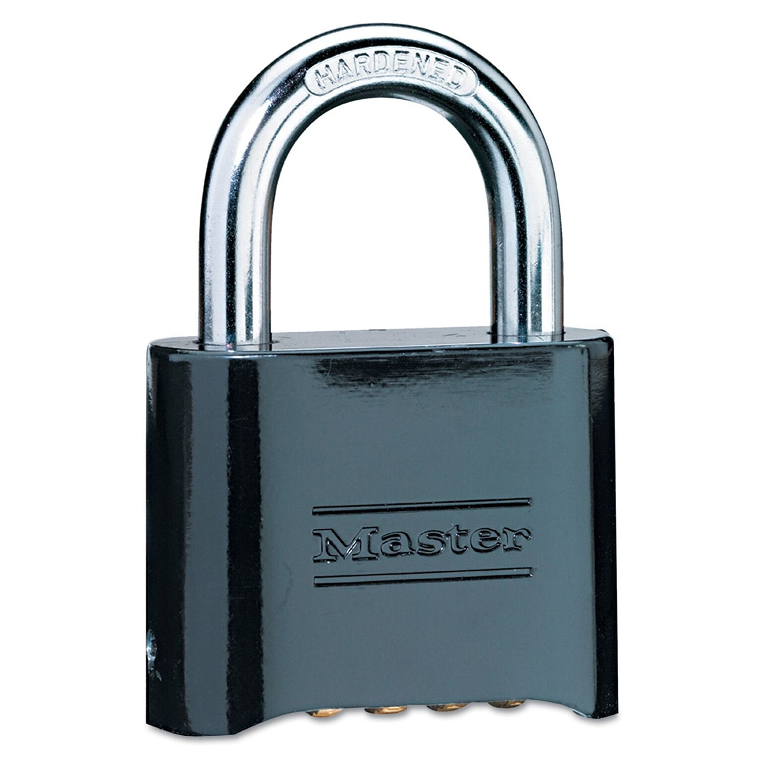 Master Lock® Combination Padlocks, Die Cast, Settable Combination, 6/Box