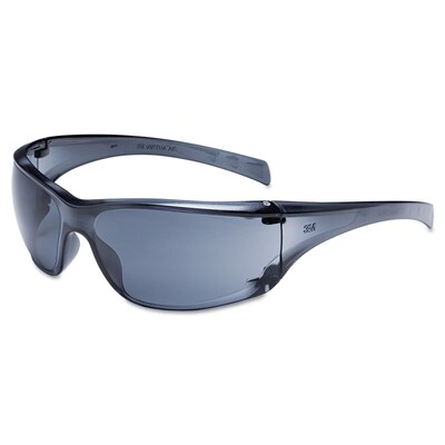 3M Virtua AP Polycarbonate Protective Eyewear, Gray Lens, 20/Carton (MMM118150000020)