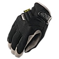 Mechanix Wear® Padded Palm Gloves, Spandex/Synthetic, Hook & Loop Cuff, Extra-Large, Black