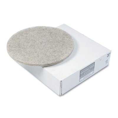 Premier Natural Hair Floor Machine Pads, Extra, 20, 5/Case