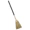 Rubbermaid Commercial Lobby Corn Fill Broom 38 Handle Brown