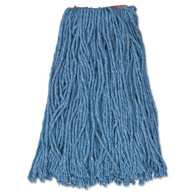 Rubbermaid Commercial Blend Mop Heads Blue