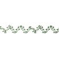 Beistle 25' Gleam 'N Flex Shamrock Garland; Green, 4/Pack