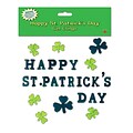 Beistle 7 1/2 x 7 1/2 Happy St. Patricks Day Gel Clings; 140/Pack