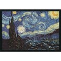 Amanti Art Vincent Van Gogh The Starry Night Framed Print Art, 25.38 x 37.38