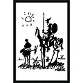 Amanti Art Pablo Picasso Don Quixote Framed Art, 37.38 x 25.38