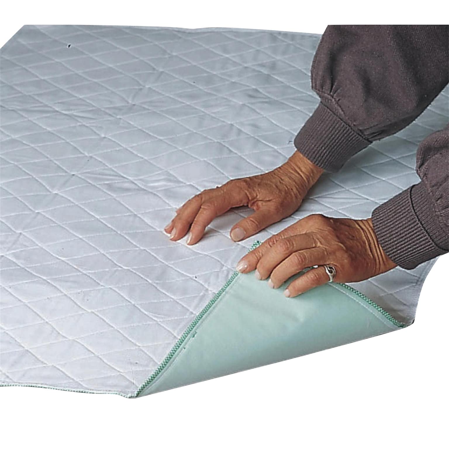 S&S® Quilted White Underpad, 29 x 35