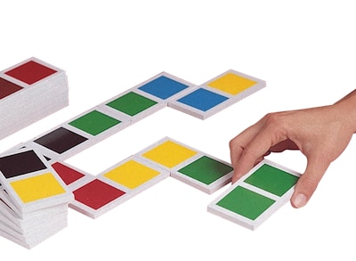 S&S Jumbo Color Dominoes (10604)