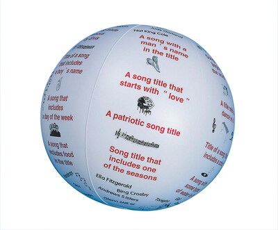 S&S® Toss n Talk-About® Music Ball