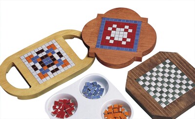 S&S® Allen Diagnostic Module Tile Trivets, 6/Pack