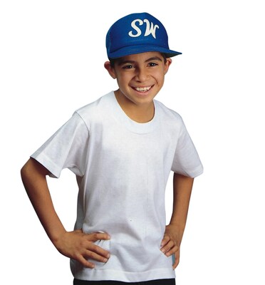 S&S® Adult Sized Large First-Quality T-Shirt, White